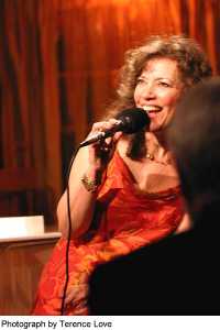 Jackie in concert